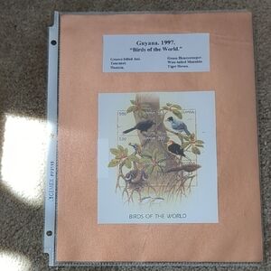 Birds of the World Home Design Stamp Set